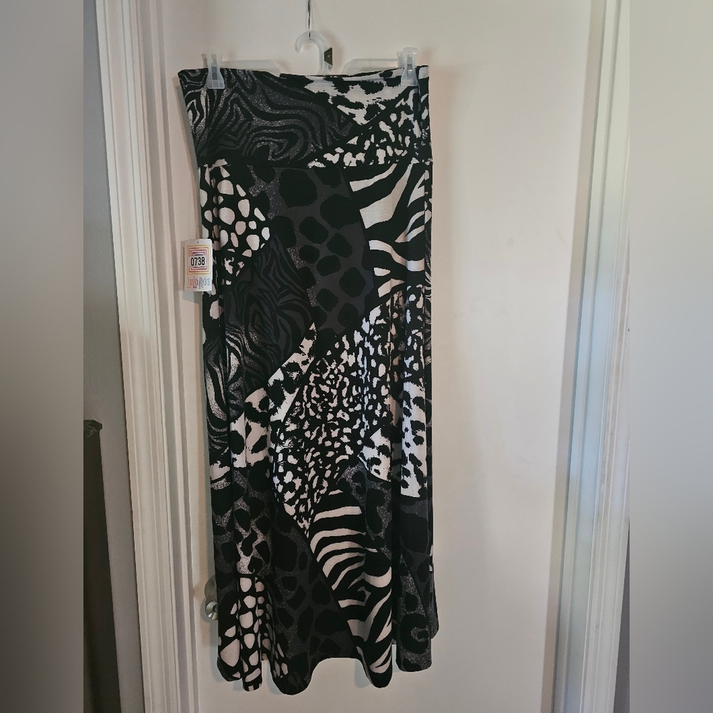 LuLaRoe Maxi Skirt XL